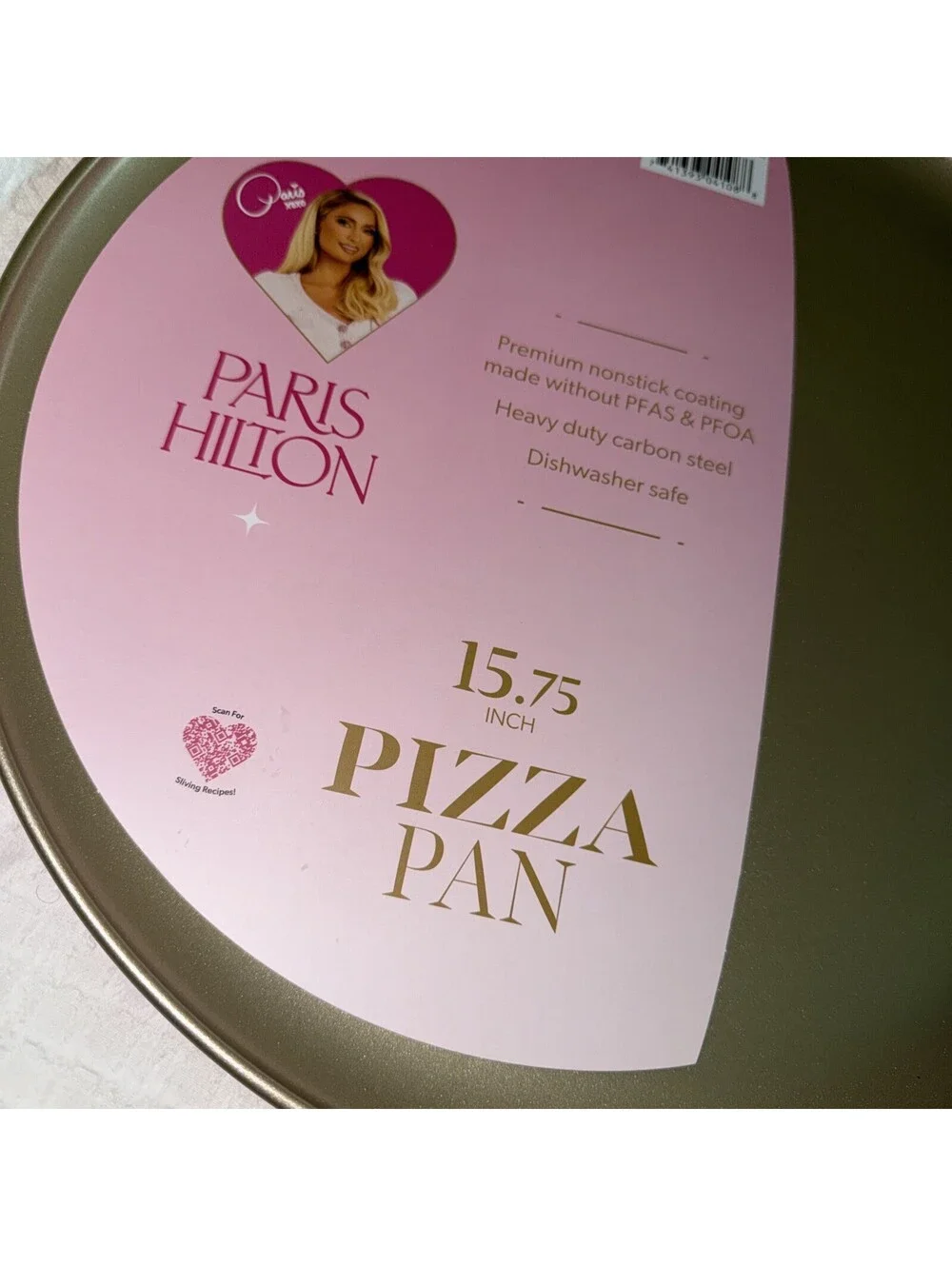 PARIS HILTON PIZZA PAN HEAVY DUTY PARIS HILTON PIZZA PAN Hot PINK CHAMPAGNE